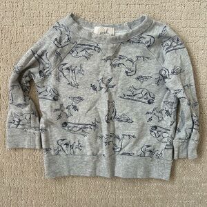 Peek toddler fox sweatshirt 2T